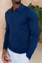 CLEARANCE🔥 Men's Casual Comfortable Collared Long-Sleeved Polo Shirt