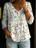 ✨✨Buy 2 Pcs Free Shipping - Women's Linen And Cotton Shirt
