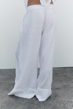 📦📦Last day 50%OFF🔥100% LINEN PALAZZO SET(Buy 2 Free Shipping)