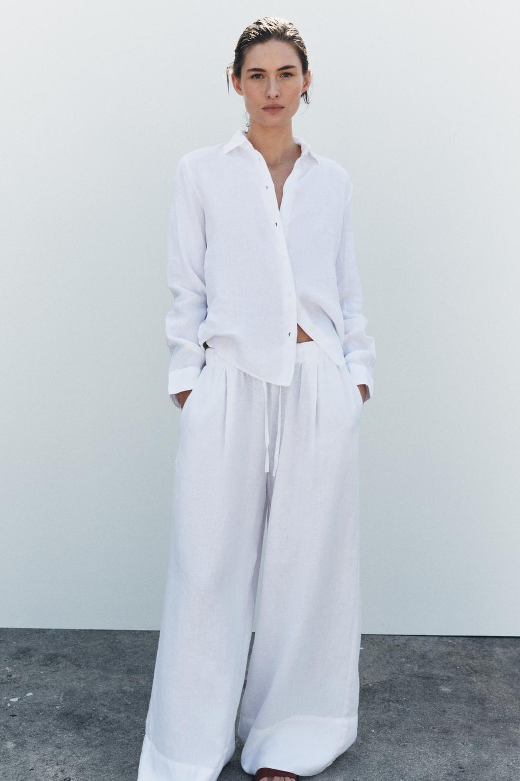 📦📦Last day 50%OFF🔥100% LINEN PALAZZO SET(Buy 2 Free Shipping)