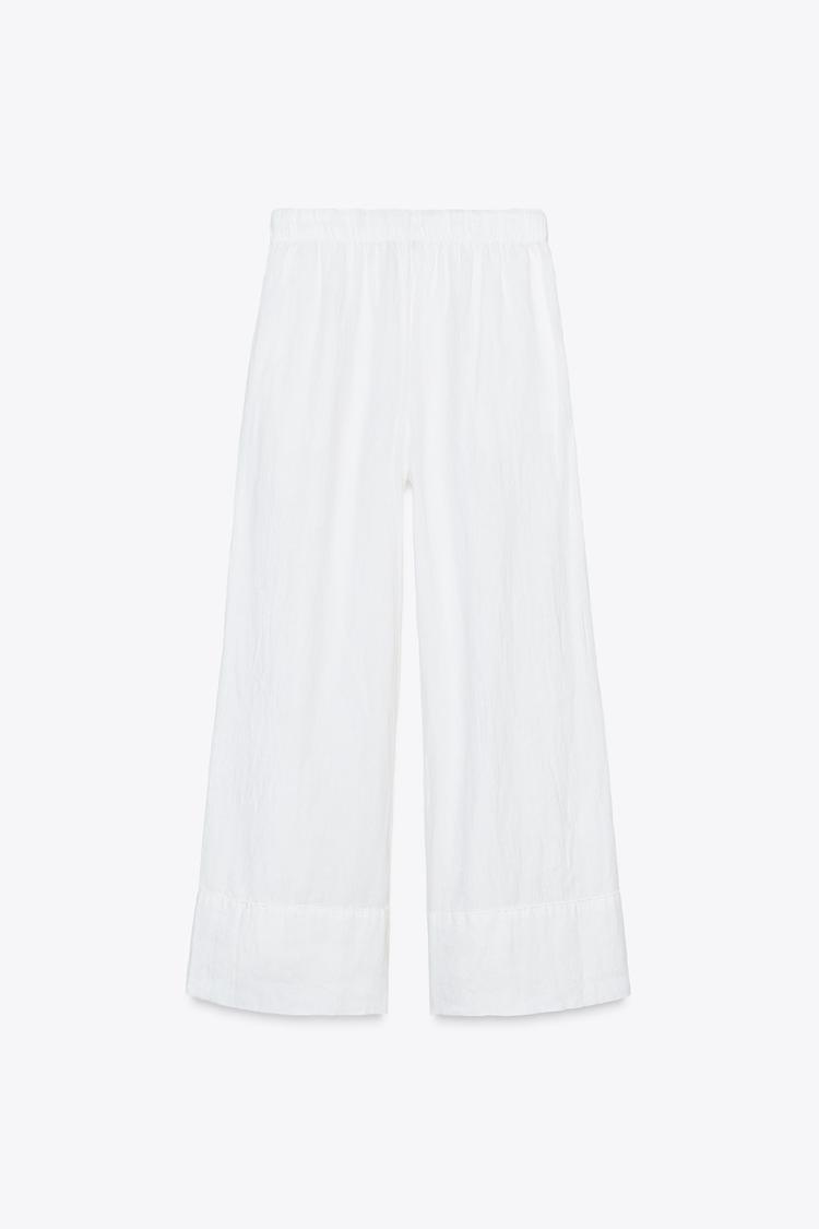 📦📦Last day 50%OFF🔥100% LINEN PALAZZO SET(Buy 2 Free Shipping)