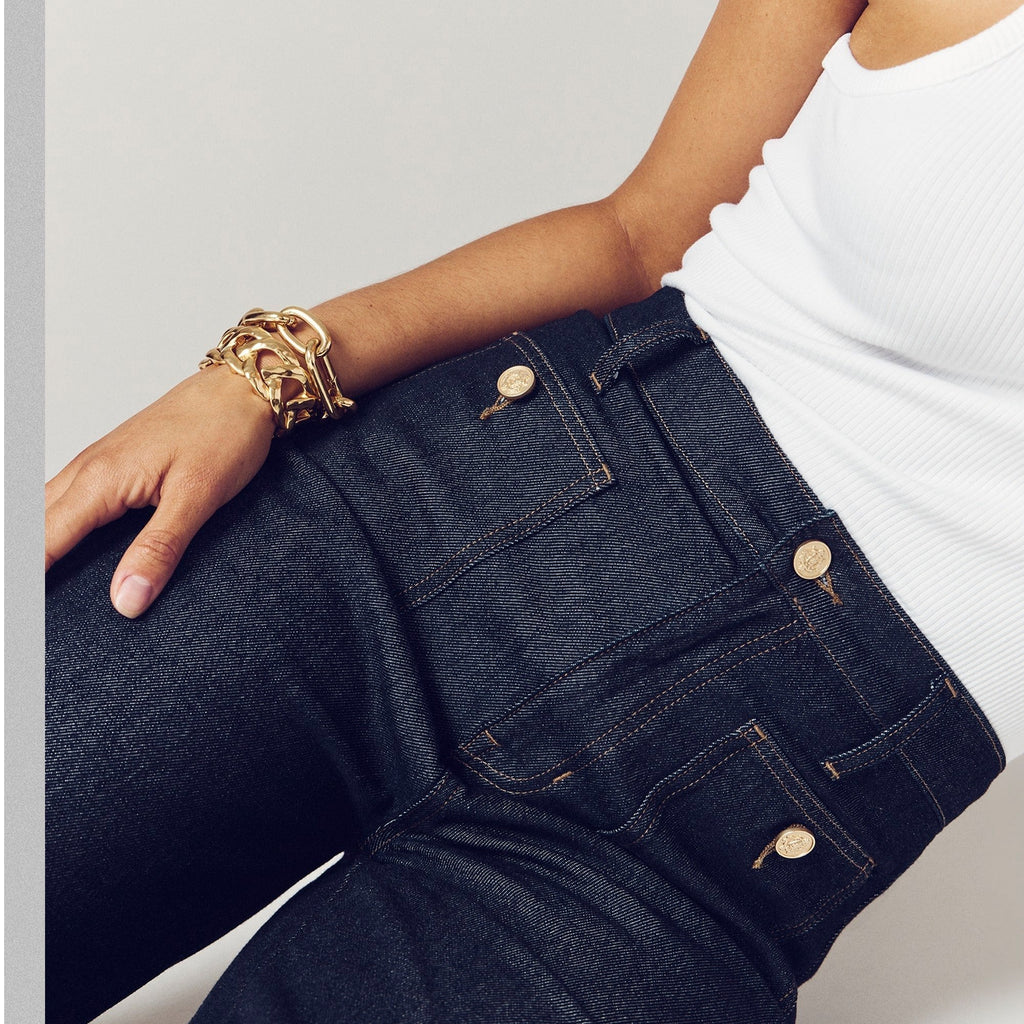 🧣👖Tummy Control Sailor Wide Leg Trouser