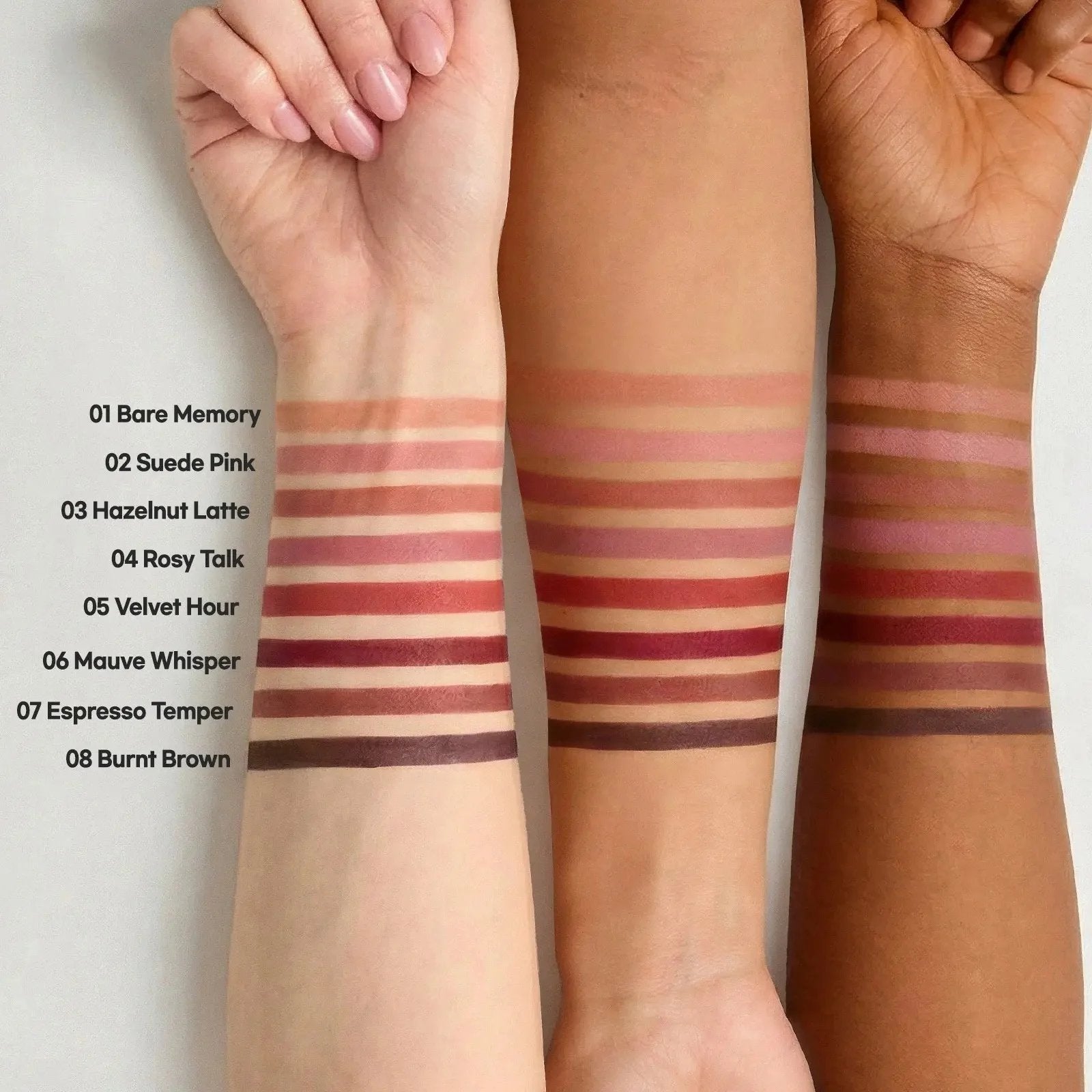 📦📦ACHANDISE Glide Lip Liner — Creamy, Blendable Color with Smooth Application