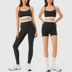 ✨✨Women's 2-Piece Matching Workout Set, Women's Clothes with Seamless Yoga Leggings & Padded Sports Bra for Gym Athletic Use