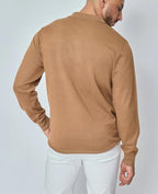 CLEARANCE🔥 Men's Casual and Comfortable Solid Color Lapel Long Sleeve POLO Shirt