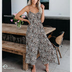 ✨✨Plus Size Women Fashion Wide Leg Suspender Jumpsuit with Pockets Curvy Overalls 【Super Stretchy】【Plus Size M-3XL】