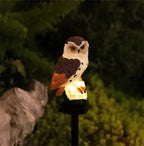 💝💝Waterproof Solar Owl Lamp - LED Path Lamp for Lawn, Garden and Outdoor Decorations