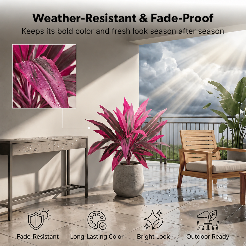 📦📦 Last Day 60% OFF - Artificial Boston Fern & Dragon's Blood Tree Plants