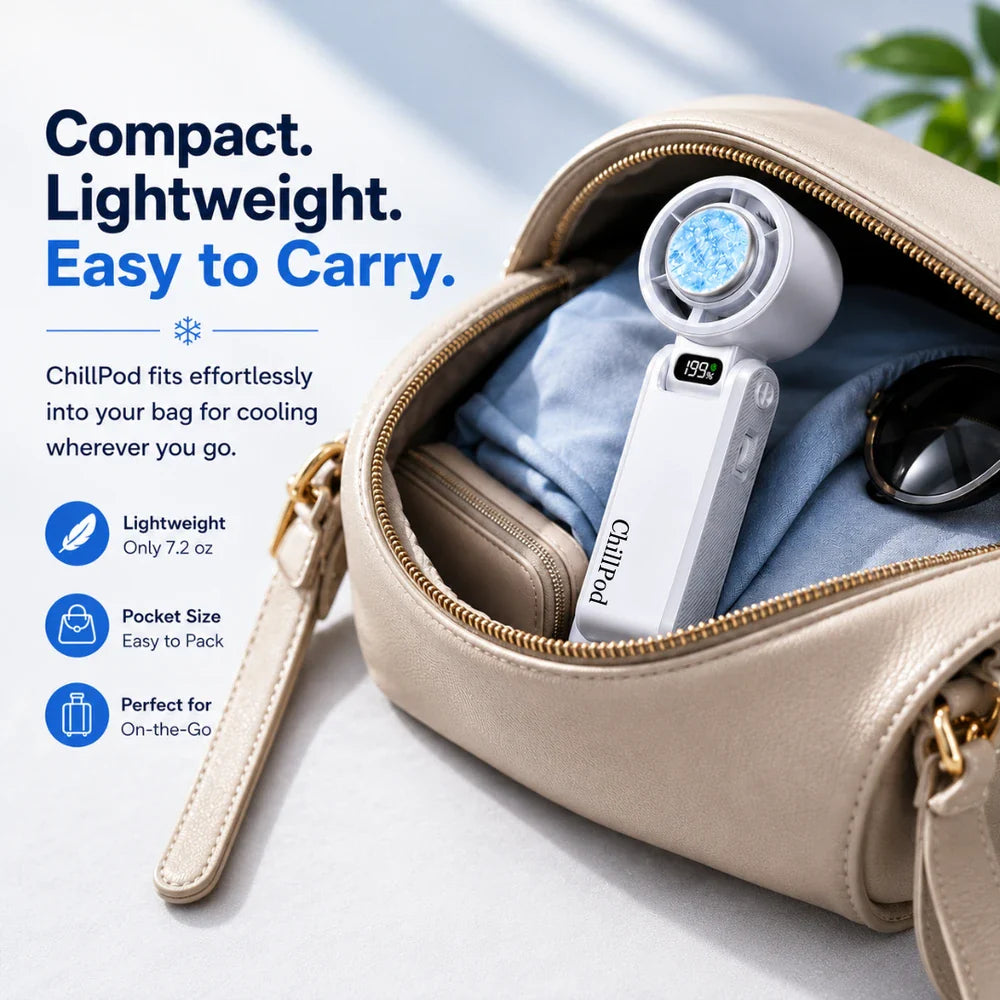 💚KIYORA ChillPod™ Pro Wearable Cooling Fan
