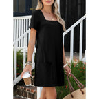 📦📦LAST DAY SAVE 49% ⏰Women's Casual Mini Dress with Pockets