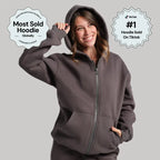 ✨✨Travel Essentials Zip Up Hoodie | Sweatshirt With Zip Pockets For Travel