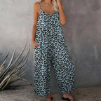 ✨✨Plus Size Women Fashion Wide Leg Suspender Jumpsuit with Pockets Curvy Overalls 【Super Stretchy】【Plus Size M-3XL】
