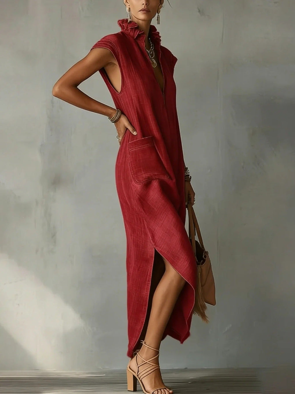 📦📦Mother's Day Sale 49% Off ⏰Ruffle Spring Maxi Dress