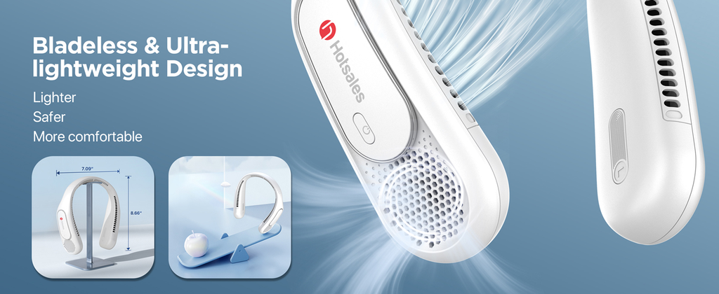 ✨⏰LAST DAY SAVE 49% ⏰Hotsales™ 360° Wearable Neck Fan