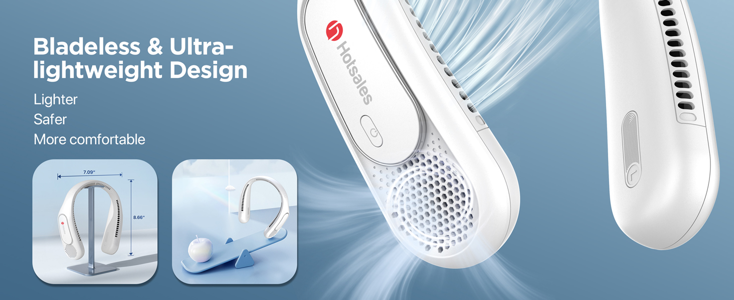 ✨⏰LAST DAY SAVE 49% ⏰Hotsales™ 360° Wearable Neck Fan