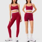 ✨✨Women's 2-Piece Matching Workout Set, Women's Clothes with Seamless Yoga Leggings & Padded Sports Bra for Gym Athletic Use