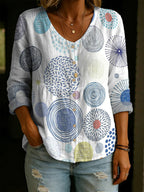 ✨✨Buy 2 Pcs Free Shipping - Women's Linen And Cotton Shirt