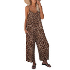 ✨✨Plus Size Women Fashion Wide Leg Suspender Jumpsuit with Pockets Curvy Overalls 【Super Stretchy】【Plus Size M-3XL】