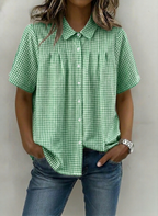 Today 49% off🔥Women’s Casual Gingham Checkered Shirt