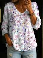 ✨✨Buy 2 Pcs Free Shipping - Women's Linen And Cotton Shirt