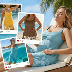 📦📦Two-piece Body Covering Surplice Tankini Printed Boxer Swimsuit