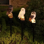 💝💝Waterproof Solar Owl Lamp - LED Path Lamp for Lawn, Garden and Outdoor Decorations