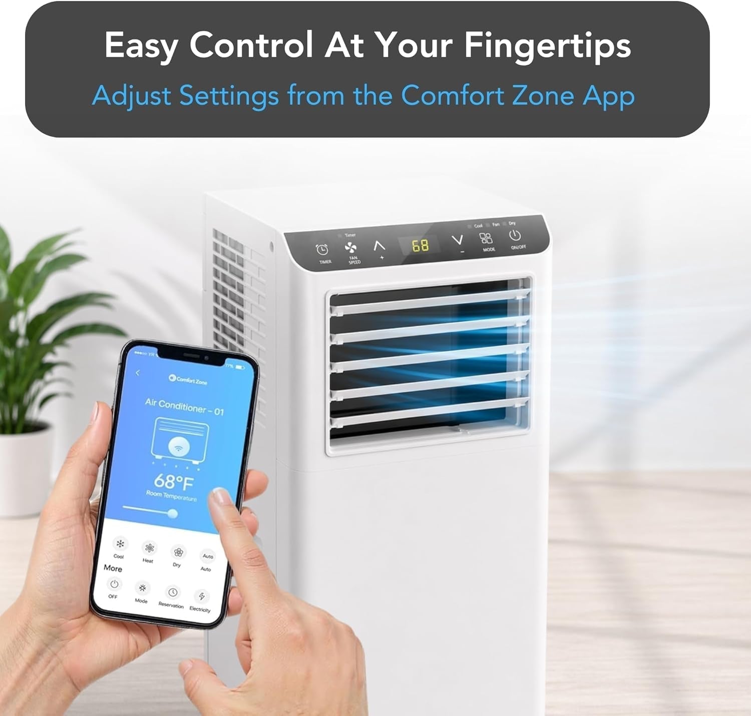 🤲 Factory direct sales 🔥Smart Portable Air Conditioner