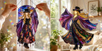 ✨💃 Stevie Nicks 🤘 Handmade Stained Glass Spinning Suncatcher