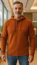 NEW🔥 Men's Knit Ribbed Sweater Jacket
