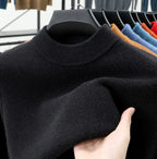 2025 Men's Stand Collar Cashmere Four Seasons Casual Warm Sweater