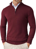 NEW🔥 Men's Casual Slim Fit Pullover Sweater Knitted Thermal Sweatshirt