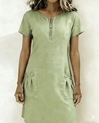 📦📦LAST DAY SAVE 49% ⏰Zipper Pocket Dress