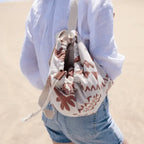 📦📦🏖️ 2-in-1 Convertible Towel & Backpack with Inner Zip Pocket & Sand-Repelling Fabric