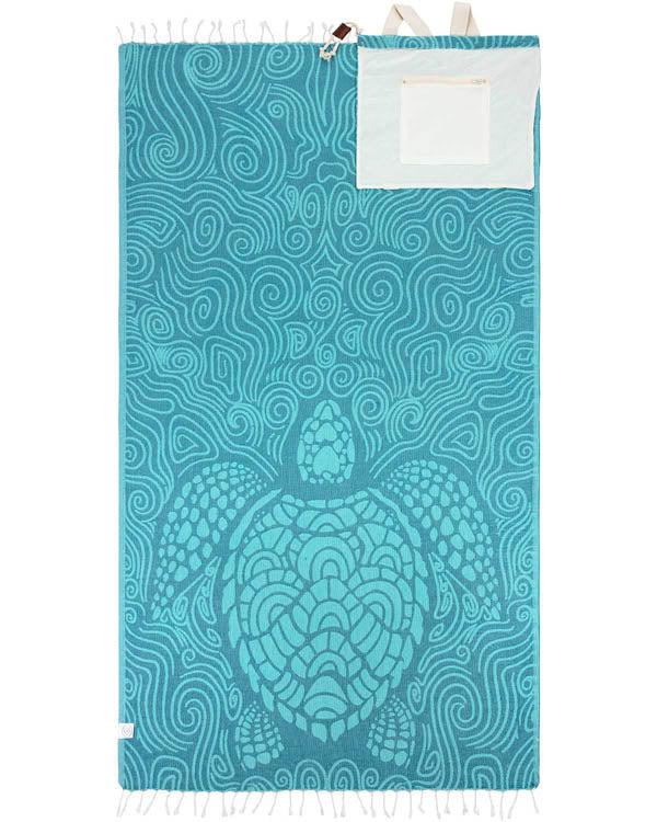 📦📦🏖️ 2-in-1 Convertible Towel & Backpack with Inner Zip Pocket & Sand-Repelling Fabric