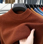 2025 Men's Stand Collar Cashmere Four Seasons Casual Warm Sweater