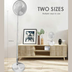 ✨🌀  NOW! 🔋 Telescopic Folding USB Charging Fan – Adjustable height, quiet operation & portable – perfect for desk, travel or outdoor use 💨