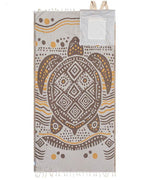 📦📦🏖️ 2-in-1 Convertible Towel & Backpack with Inner Zip Pocket & Sand-Repelling Fabric