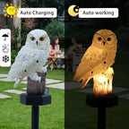 💝💝Waterproof Solar Owl Lamp - LED Path Lamp for Lawn, Garden and Outdoor Decorations
