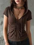 Casual & Comfortable Stretch Cotton Hoodie