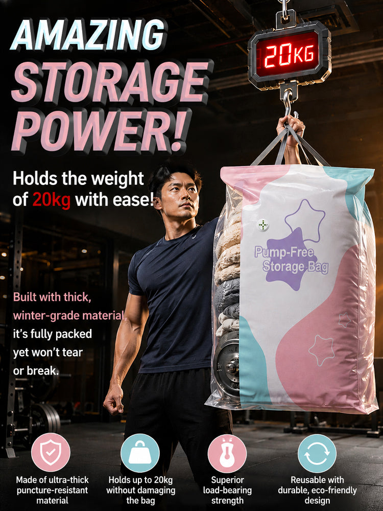✨⏰Vacuum Compression Bag Without Air Extraction