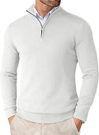 NEW🔥 Men's Casual Slim Fit Pullover Sweater Knitted Thermal Sweatshirt
