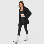✨✨Women's 2-Piece Matching Workout Set, Women's Clothes with Seamless Yoga Leggings & Padded Sports Bra for Gym Athletic Use