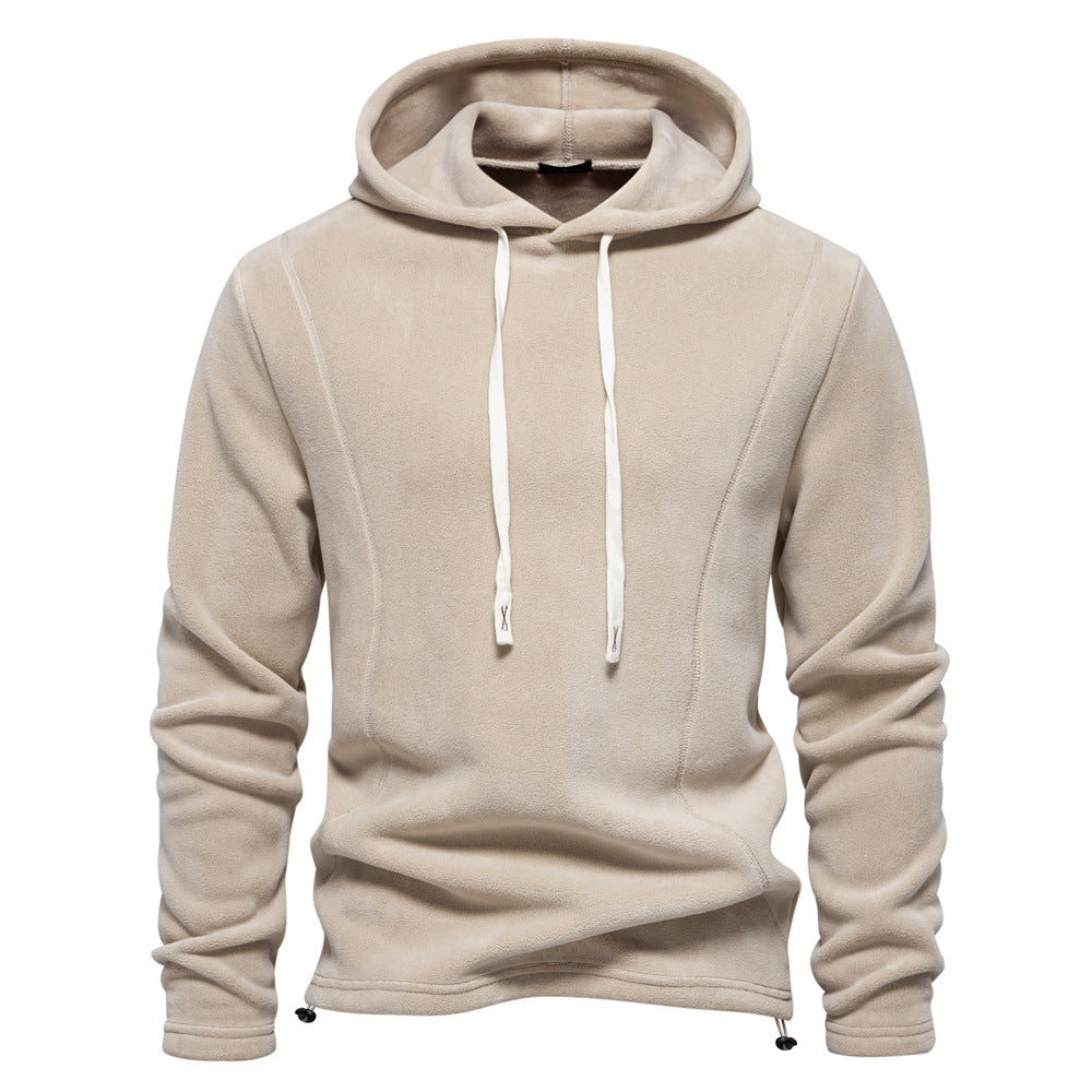 🔥The Last Day 49% OFF🔥Men's Stand Collar Half Zip Long Sleeve Hoodie Sweatshirt Fleece Pullover