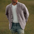 CLEARANCE SALE🔥 Men's Solid Color Fashion Jacket Coat Casual Jacket Coat