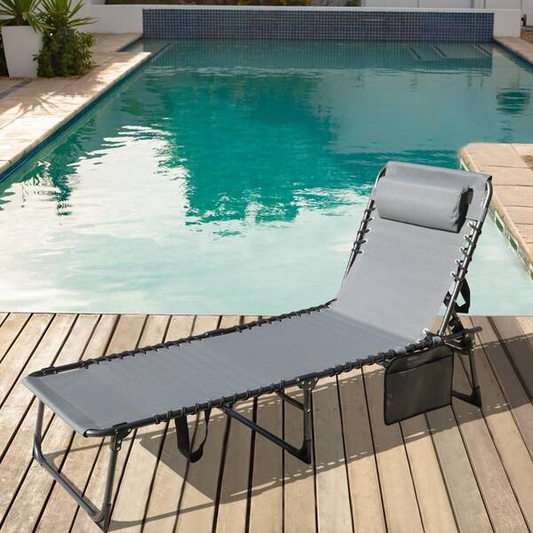 💚Foldable Guest Bed with Mattress, Outdoor Camping Cot with 4-Position Adjustable Reclining Nap Chair for Home Office, Supports 250LBs, Black