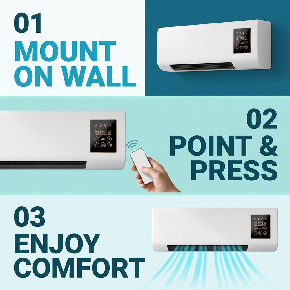 ✨⏰Portable Wall-Mounted Air Conditioner