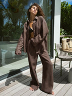 📦📦Last day 50%OFF🔥100% LINEN PALAZZO SET(Buy 2 Free Shipping)