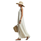 📦📦Mother's Day Sale 49% Off ⏰Sleeveless Asymmetrical Linen Maxi Dress