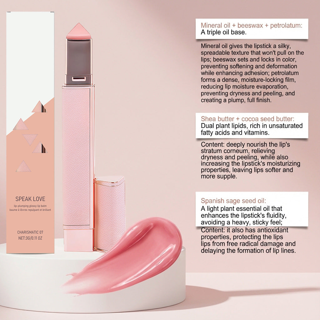 📦📦Hydrating Lip Plumping Glossy Lip Balm