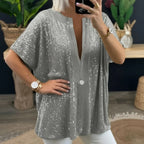 💝💝Blouse in Premium Viscose with Sequin Details